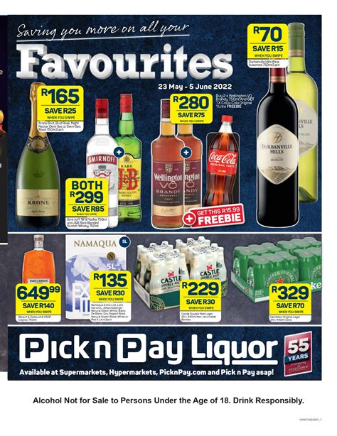 Pick n Pay Liquor catalogue & specials .